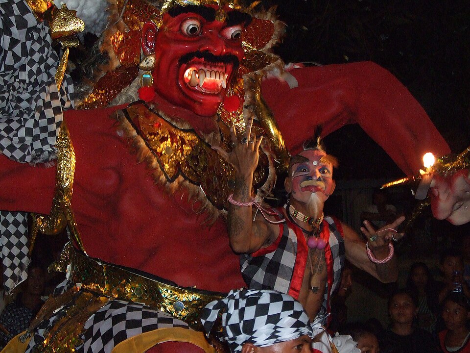 Nyepifest auf Bali