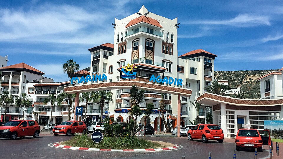 Entrance Marina Agadir